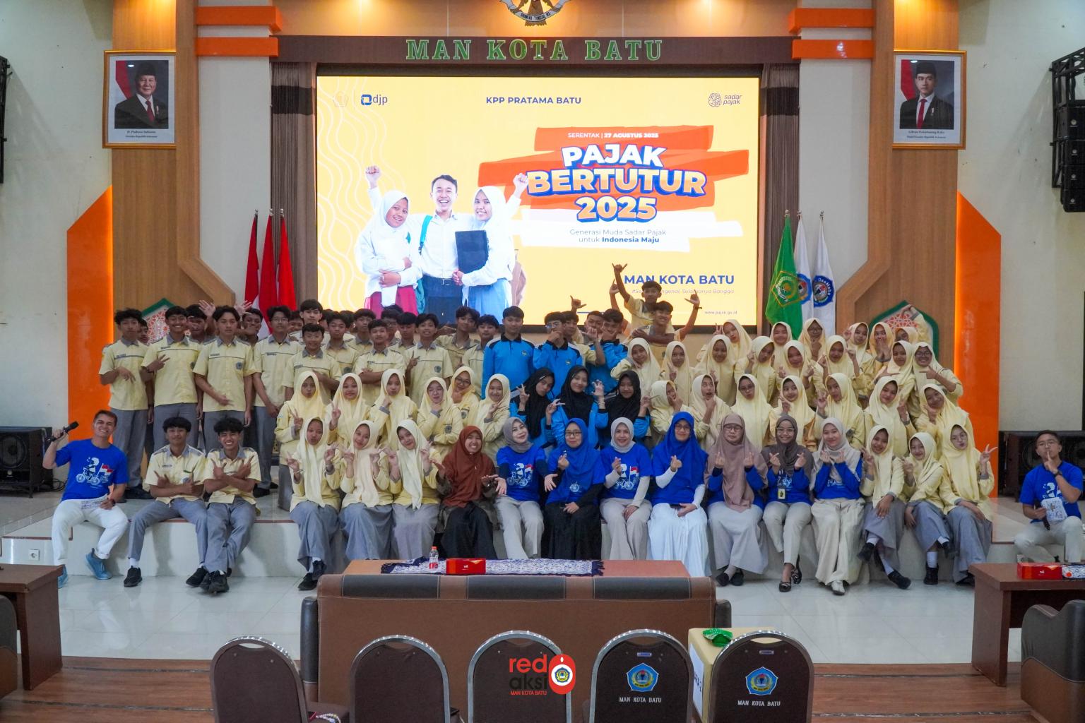 Sadar Pajak Sejak Dini MAN Kota Batu Jadi Tuan Rumah Pajak Bertutur 2025