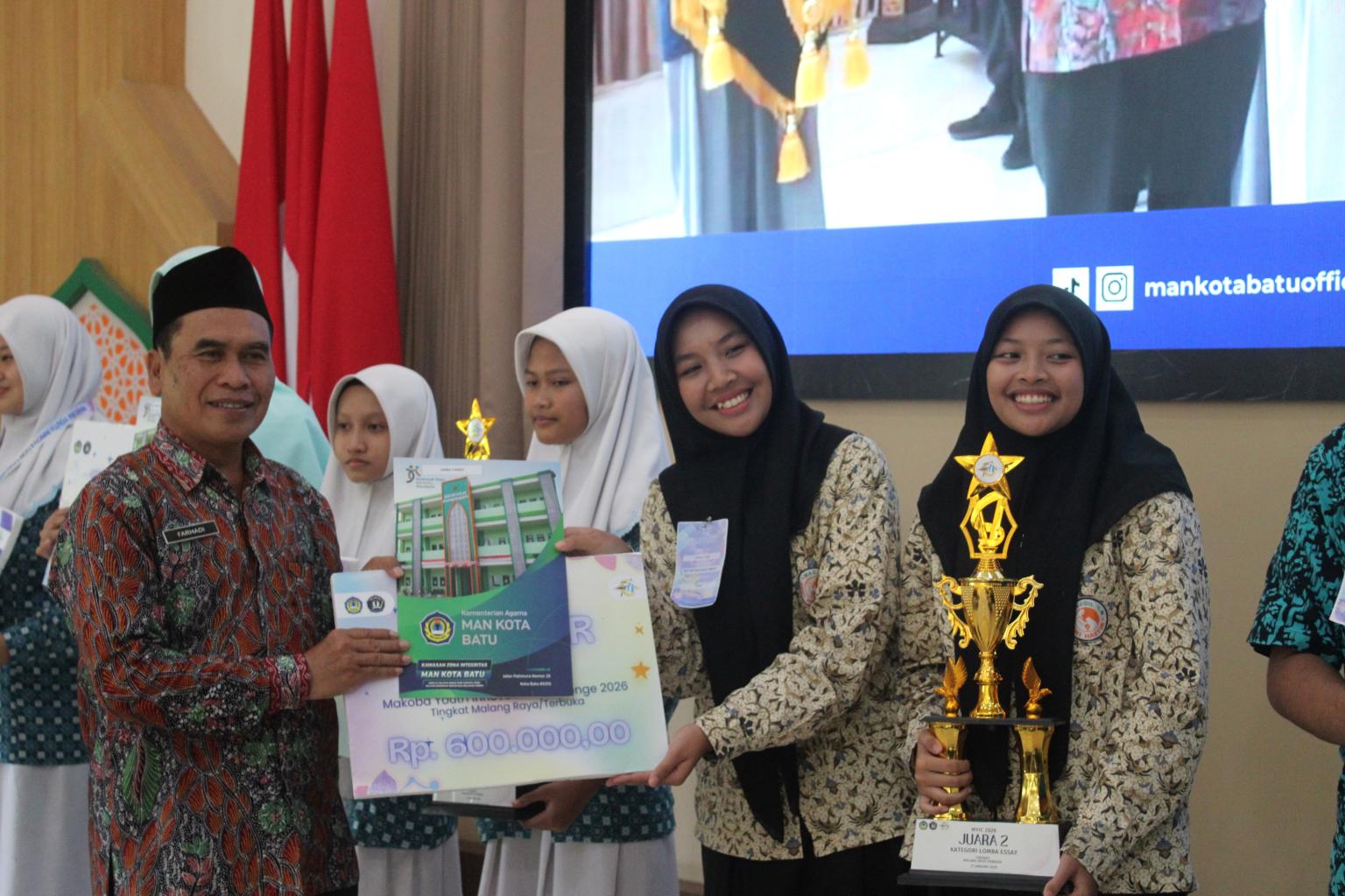 OSIS MAN Kota Batu Sukses Gelar MYIC 2026, Dorong Inovasi Pelajar se-Jawa Timur