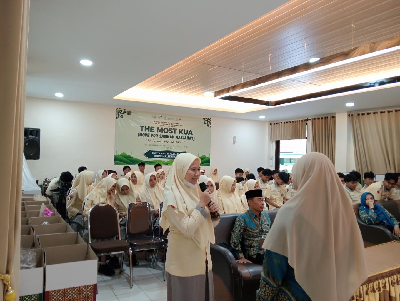 Program The Most KUA : Kemenag ajak siswa MAN Kota Batu Lebih Bijak Tentukan Masa Depan